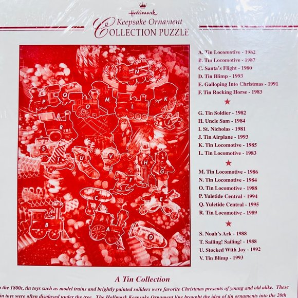 Hallmark/Springbok "Tin Treats" Vintage Puzzle (1996) 500 Pieces - New - Picture 10 of 12
